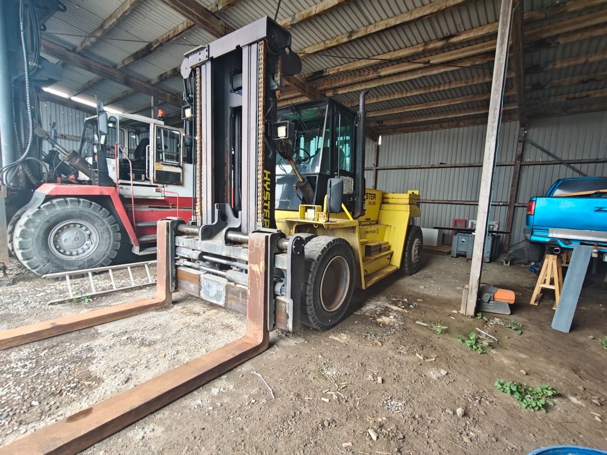 Hyster H16XM-12 gaffeltruck vejet op til 18 ton