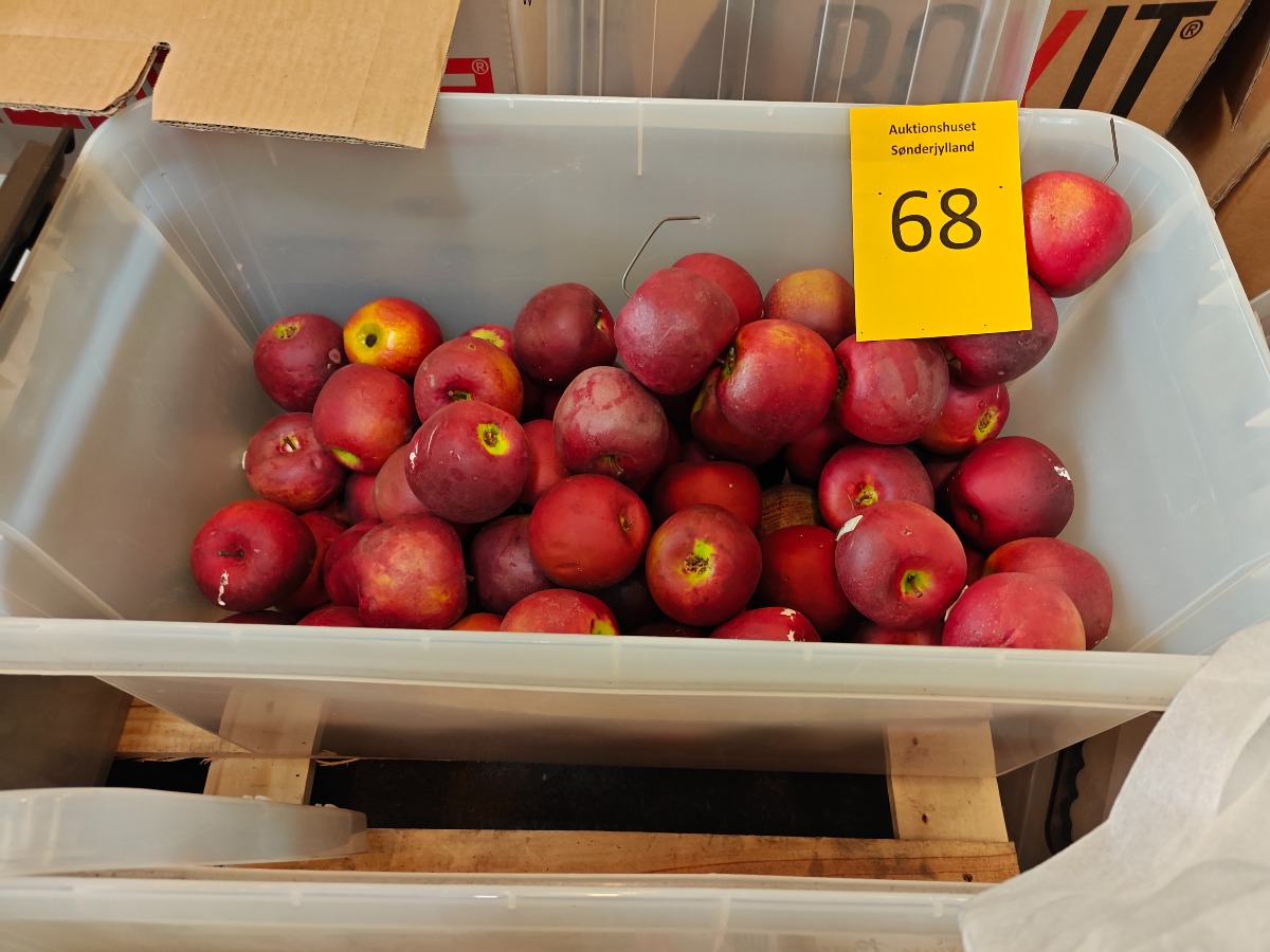Efterårsdekoration af æbler