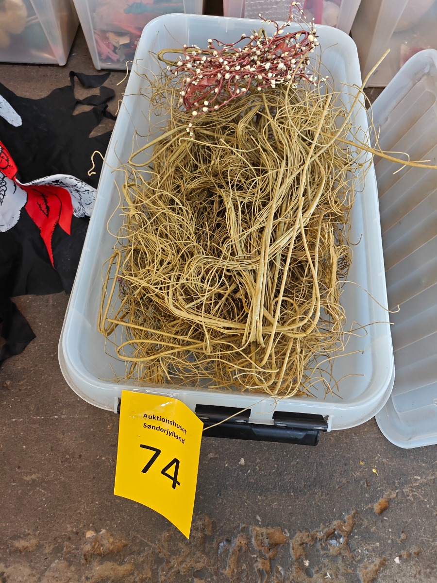 Efterårsdekoration af græsgrene