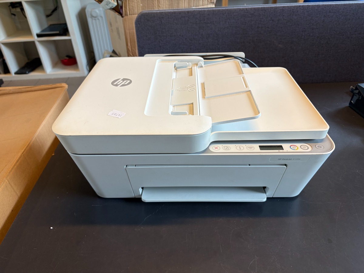 HP DeskJet 4120e multifunktionsprinter med scanner