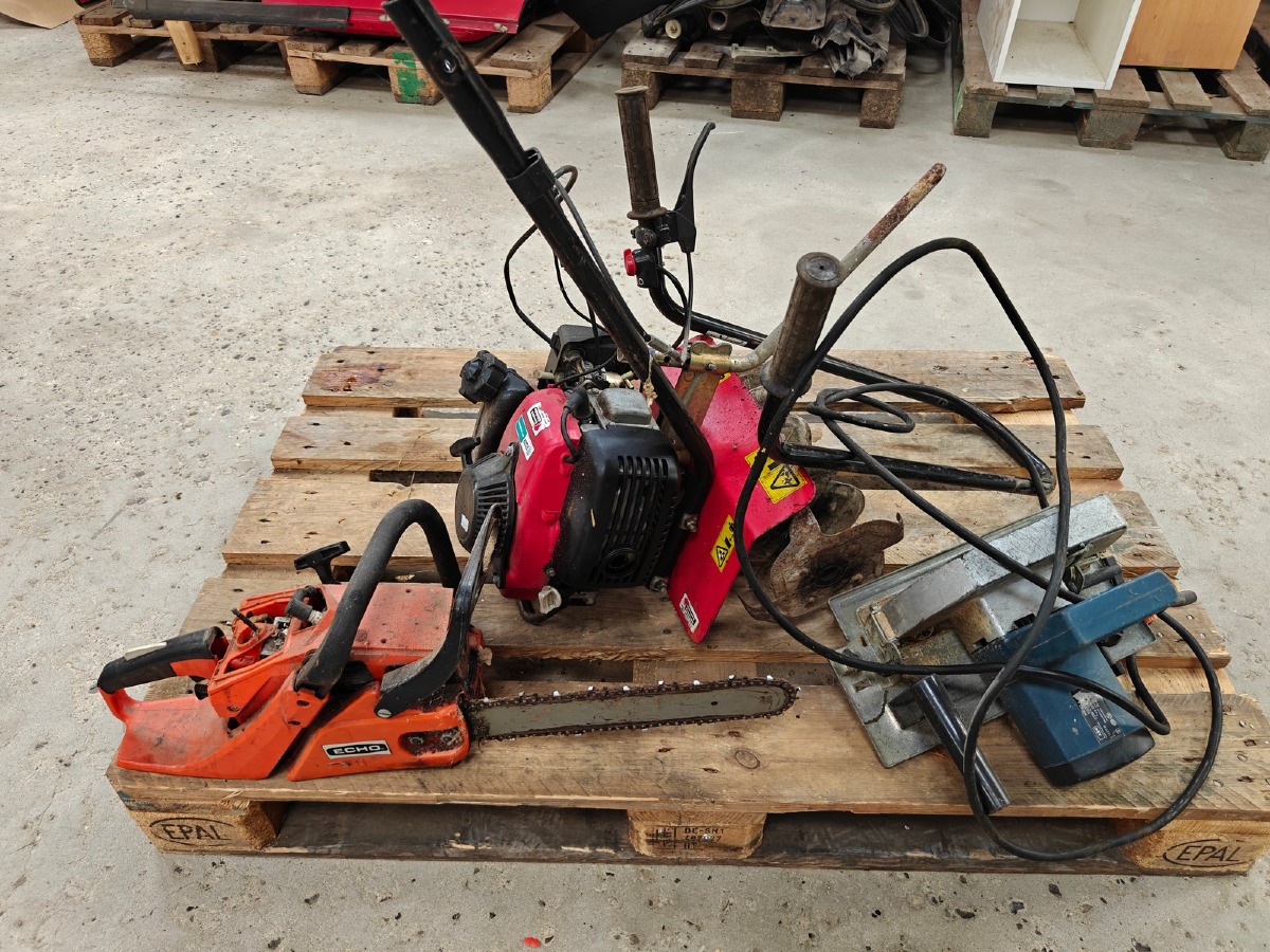 Havefræser, motorsav & rundsav