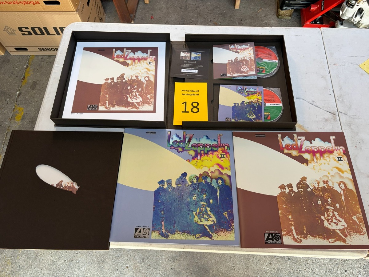 Led Zeppelin II – Deluxe Limited Edition Box Set – nr. 29591/30000