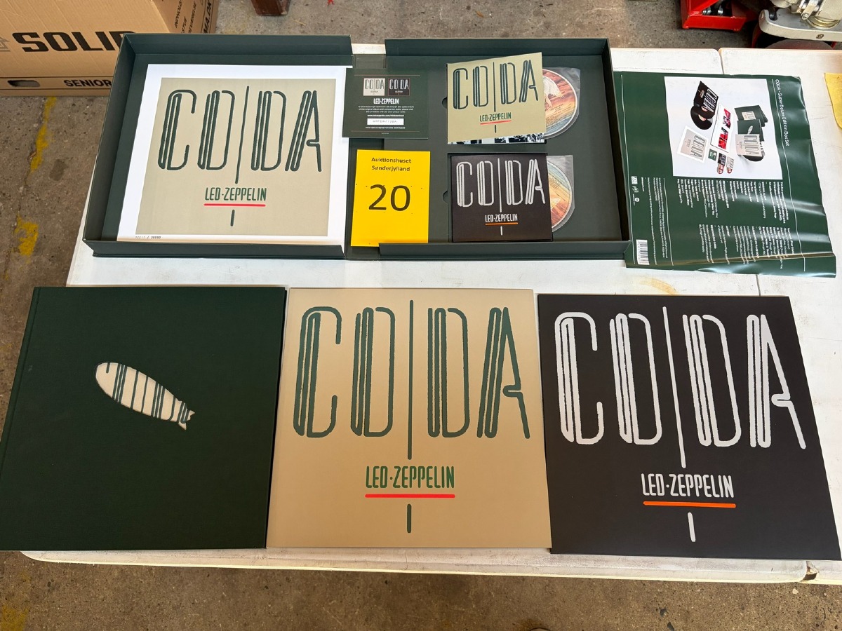 Led Zeppelin – Coda – Deluxe Limited Edition Box Set – nr. 12211/30000