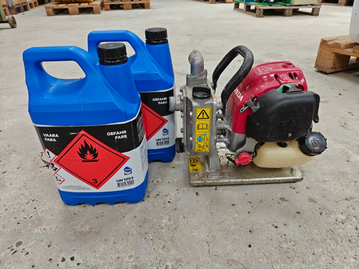 Honda benzindrevet vandpumpe