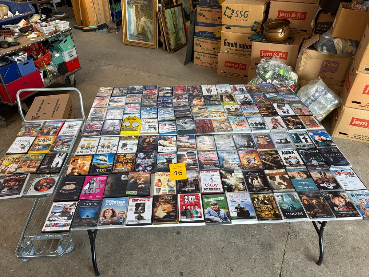 Stor samling DVD og Blu-ray – danske og udenlandske film