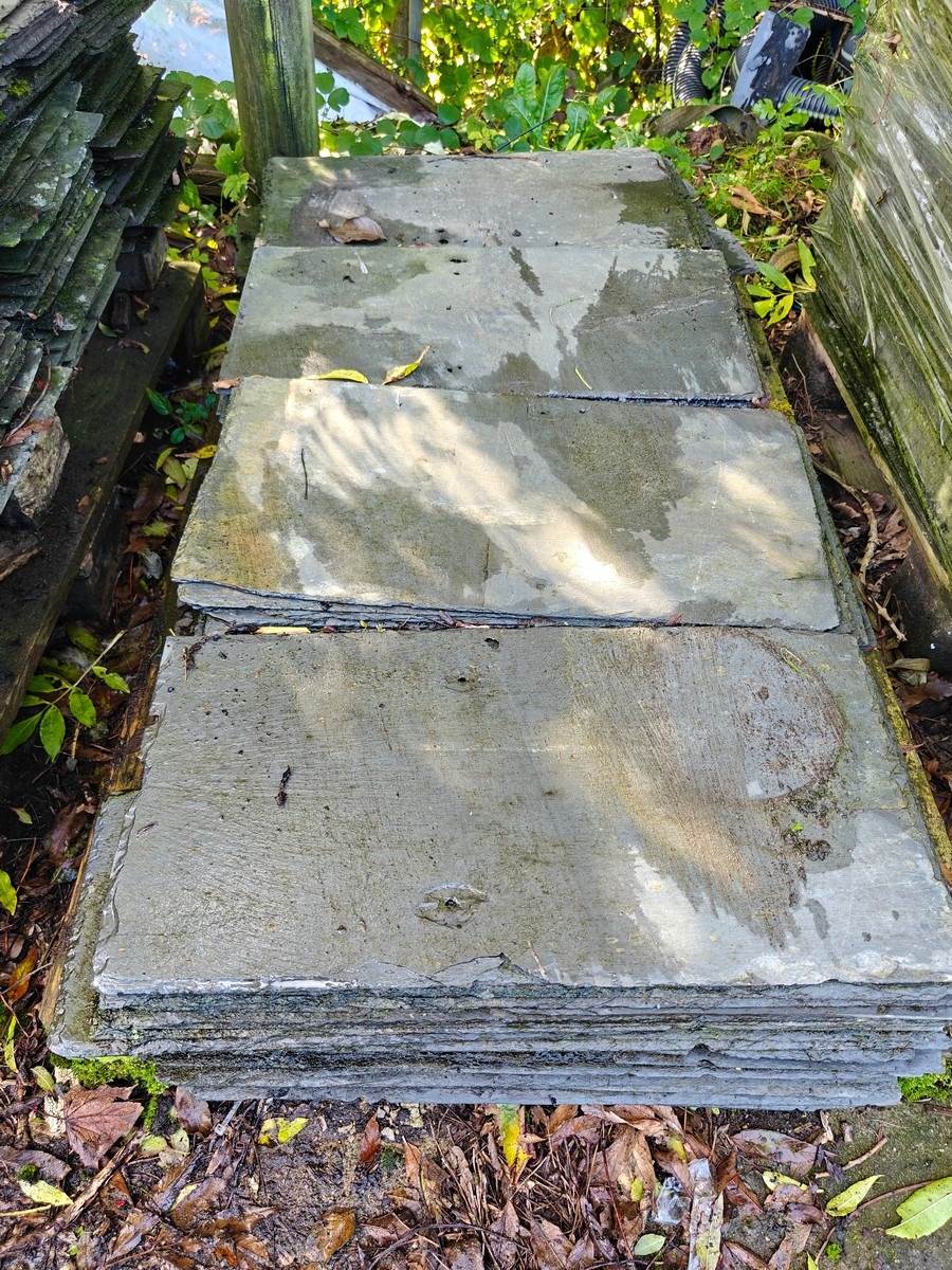 Pl. naturskifer 28x57cm 100 stk