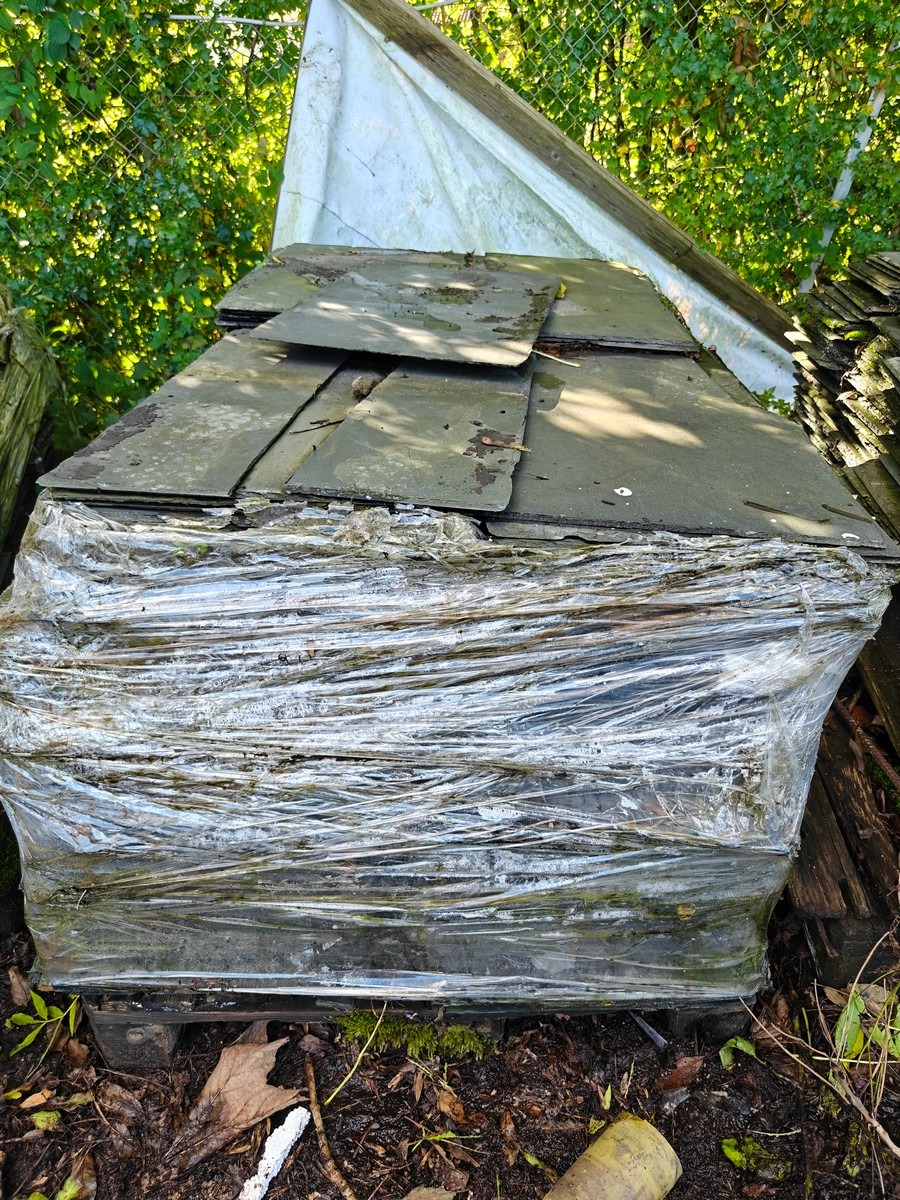 Pl. naturskifer 36x60cm 350 stk