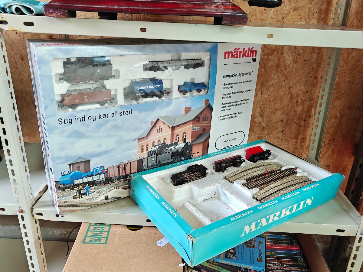 Märklin H0 29218 Digitalt startsæt samt ældre startsæt uden transformator
