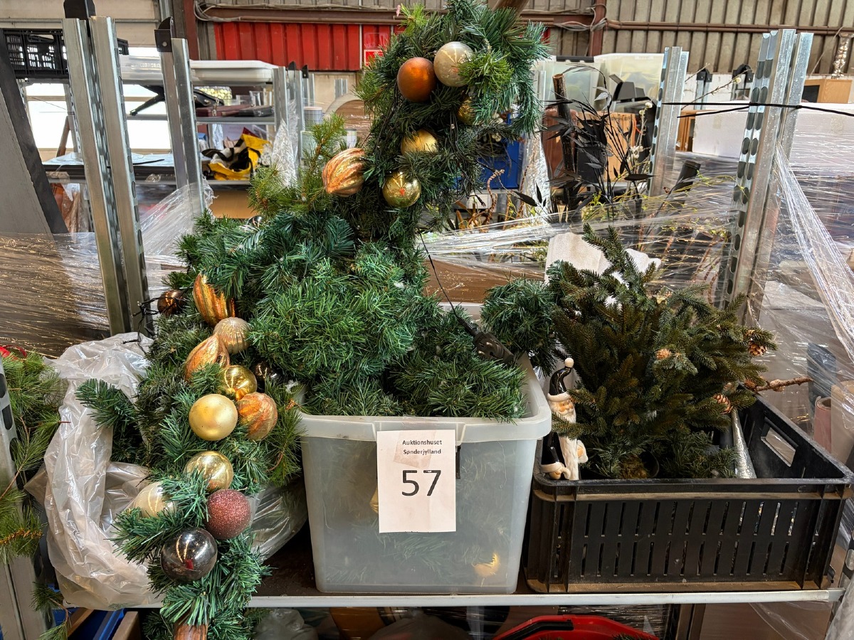 Diverse julepynt