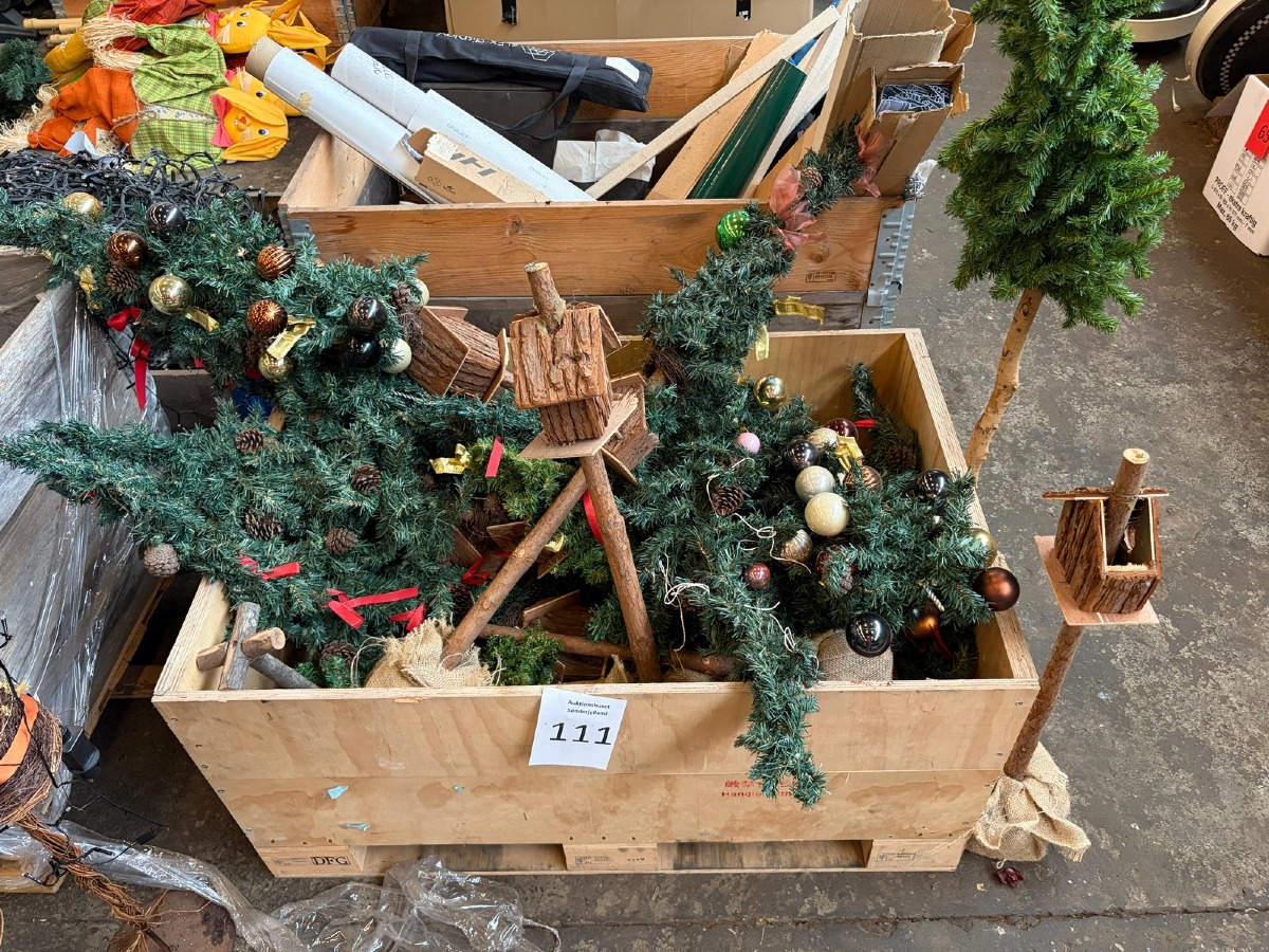 Diverse julepynt