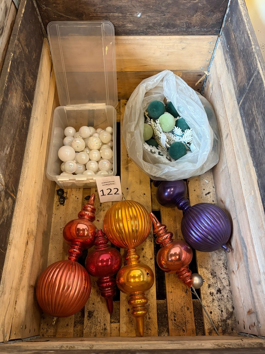 Diverse julepynt