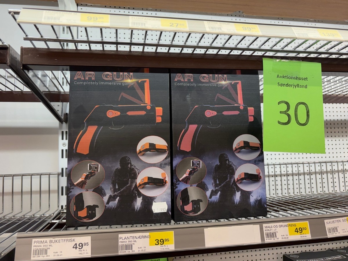 2 stk. AR Gun virtual reality-spil til smartphone