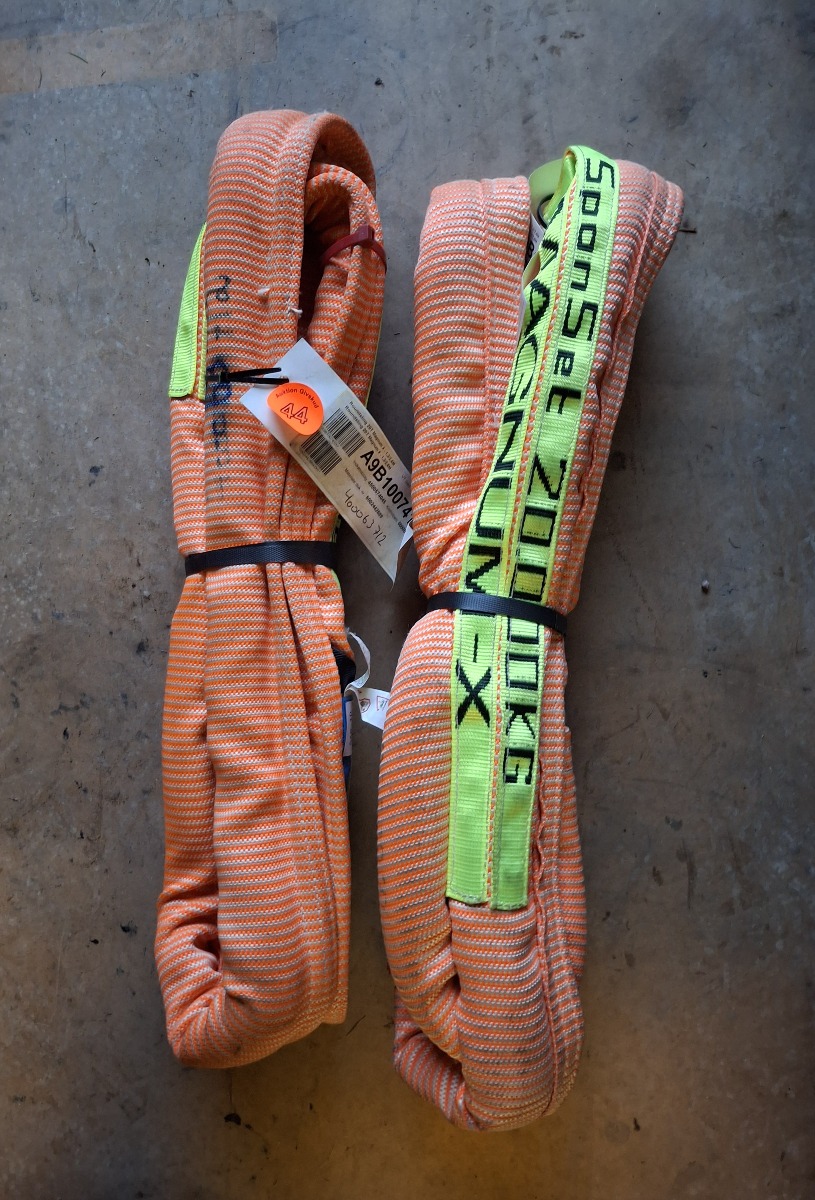 2 stk rundsling 20T. Magnum X. 1,3/2,6 m.