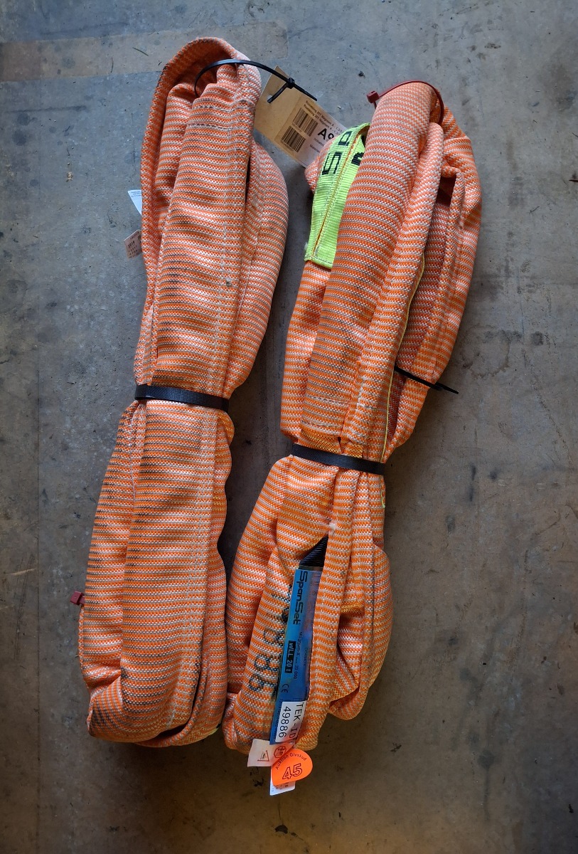 2 stk rundsling 20T. Magnum X. 1,3/2,6 m.