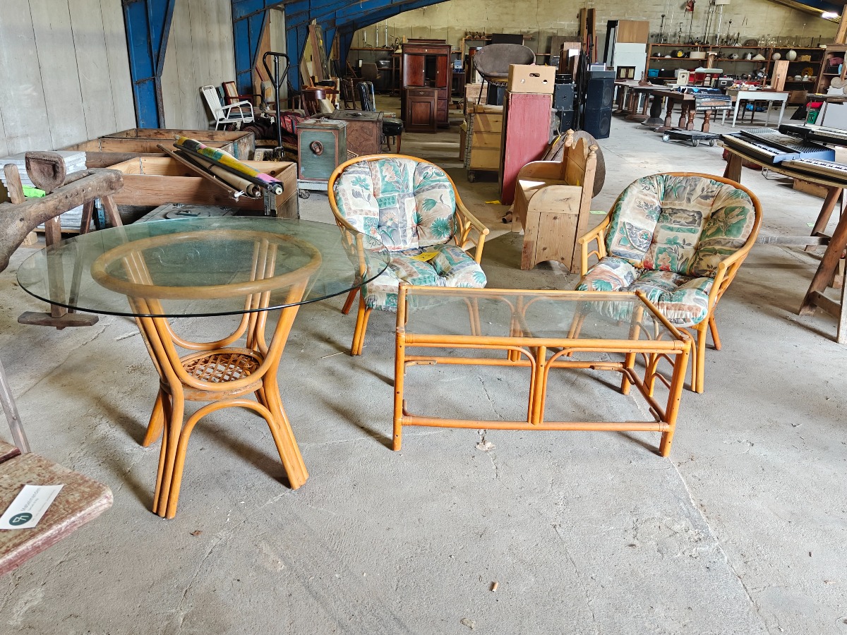 Rattan loungemøbler