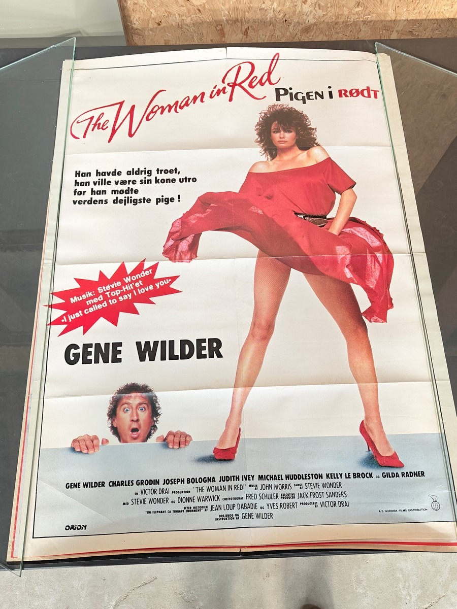 Filmplakater fra tidligere videobutik