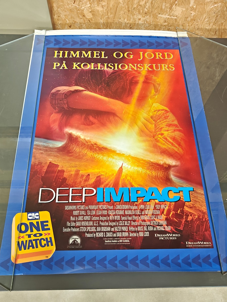 Filmplakater fra tidligere videobutik