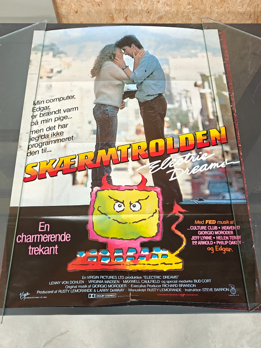 Filmplakater fra tidligere videobutik