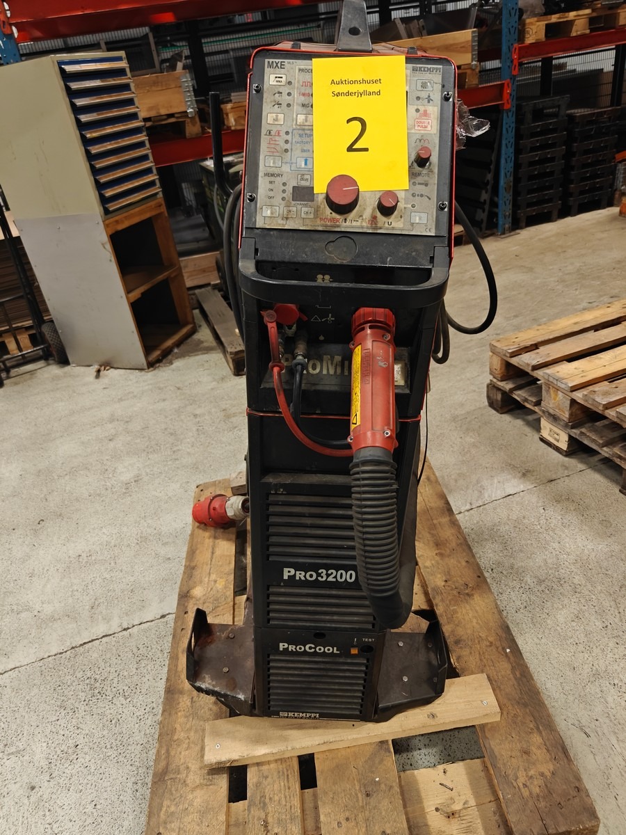 Kemppi co2 svejse anlæg Pro 3200 Evolution / PROMIG 530