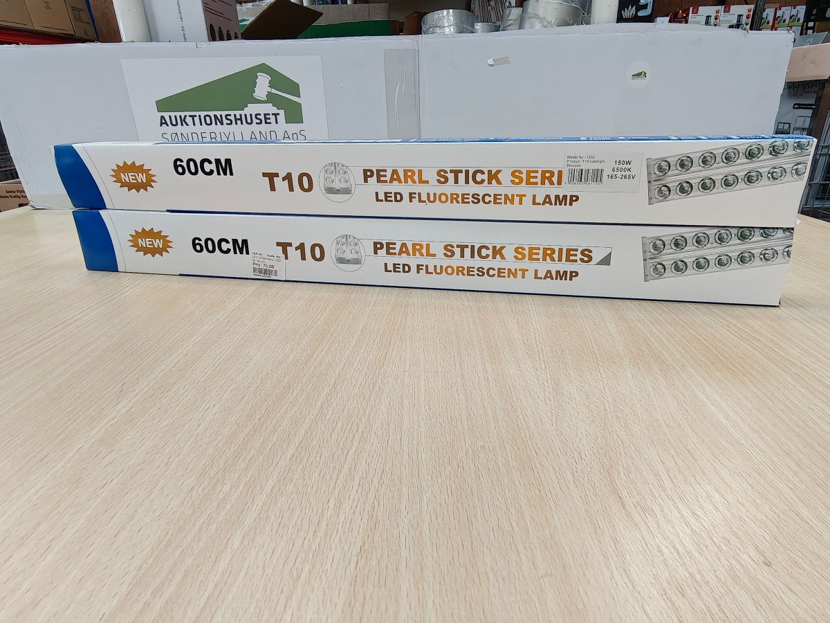 2 stk LED -armaturer fra Pearl stick series 