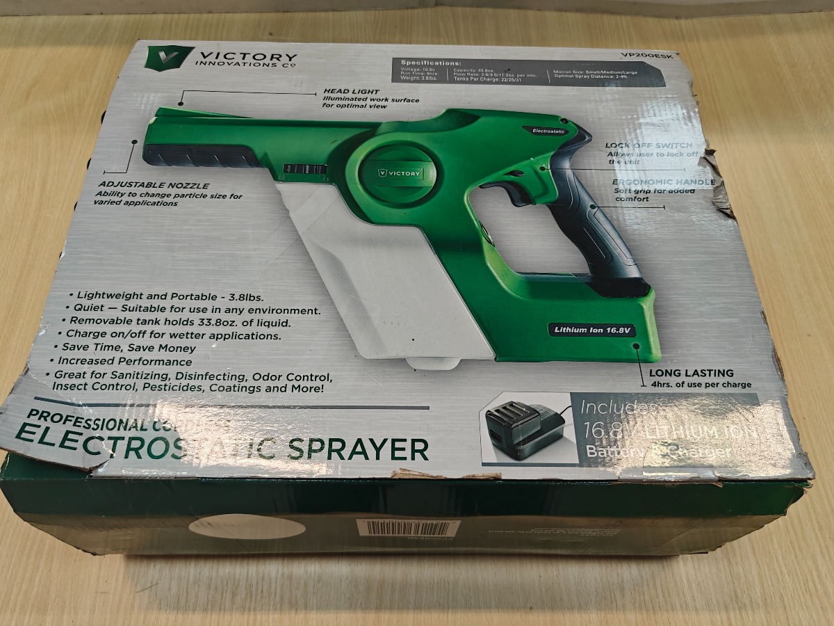 Victory Innovations VP200ESK elektrostatisk desinfiktionssprøjte 