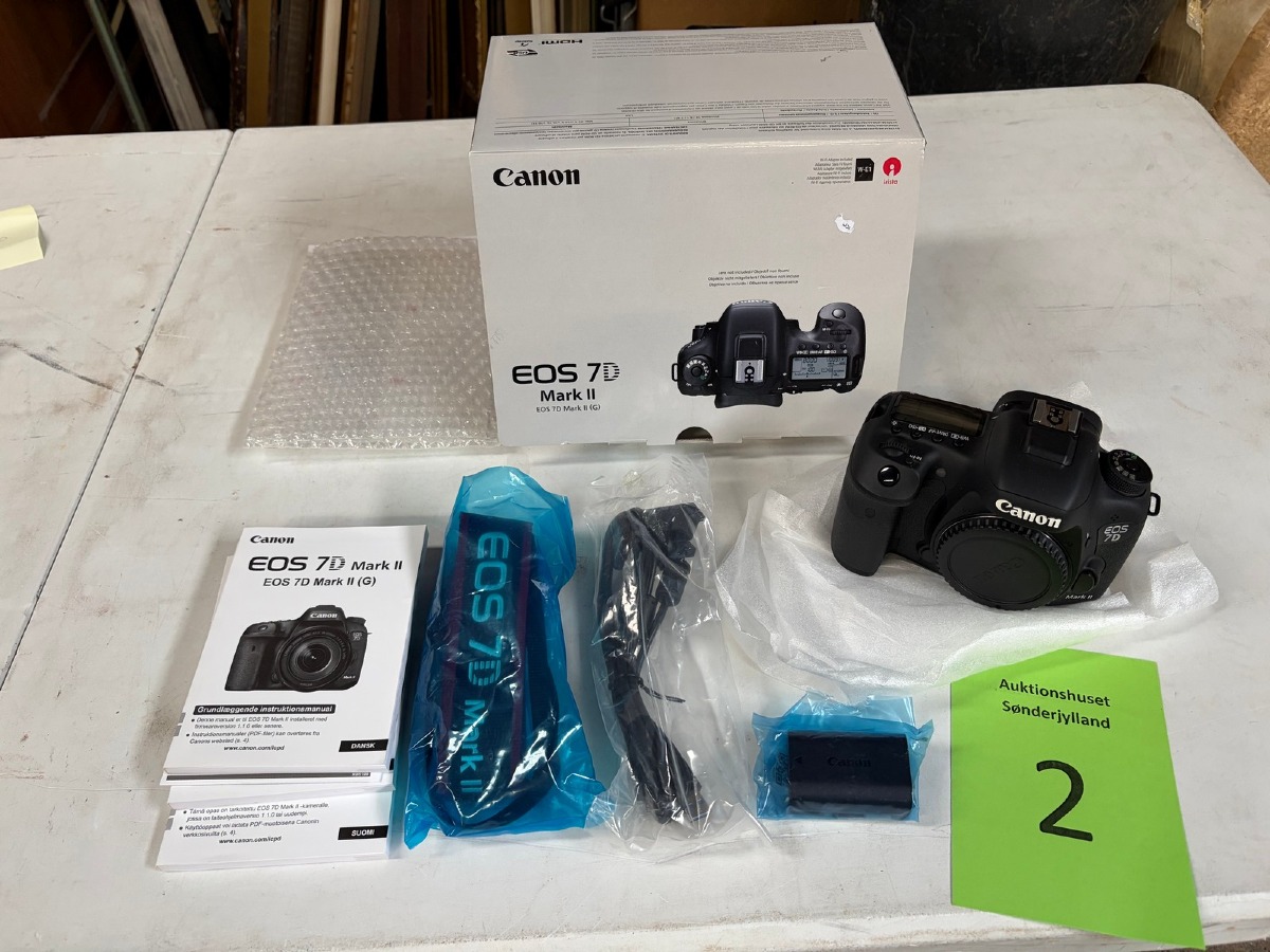 Canon EOS 7D Mark II spejlreflekskamera