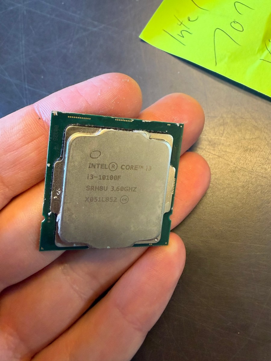 Intel Core i3-10100F processor – 3,6 GHz – virker