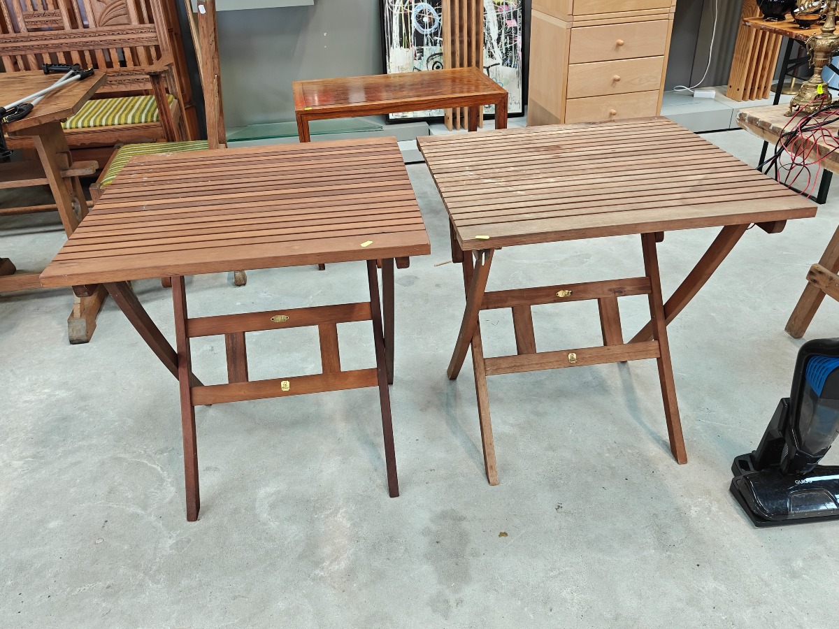 2 Sunfun klapborde at teak