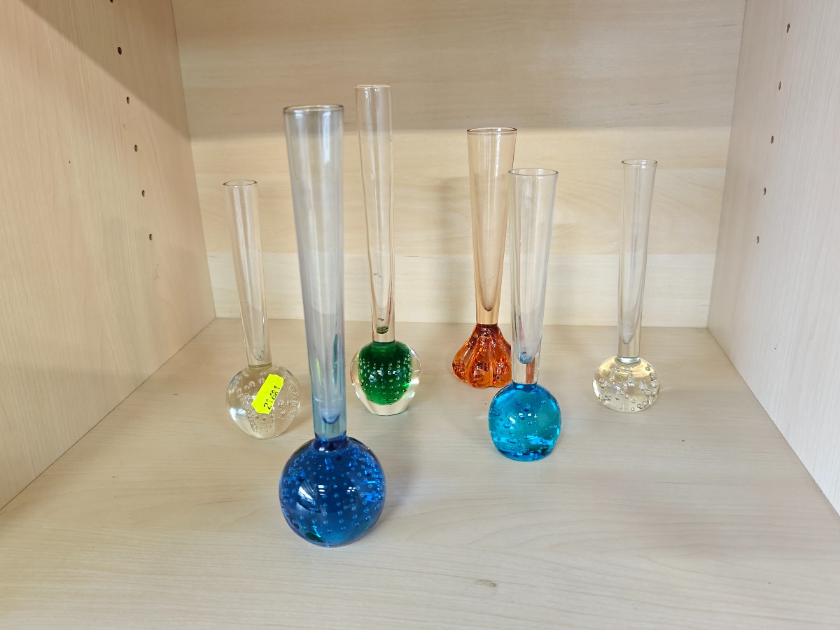Samling orkidevaser (6)
