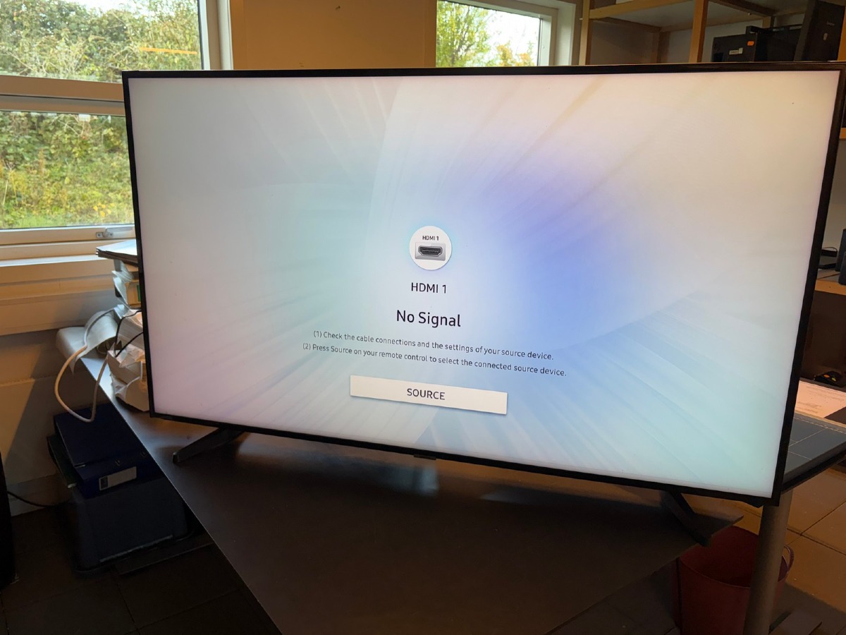 Samsung 55” UHD Smart TV – model UE55NU6035 ( Bemærk fejl)