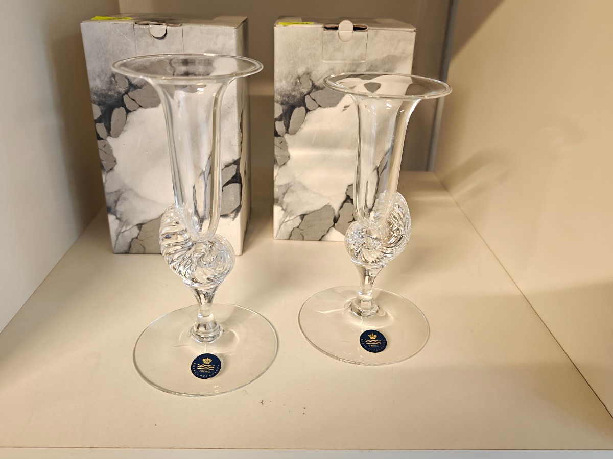 Darryle Hinz for Royal Copenhagen 2 Neptun lysestager str. small