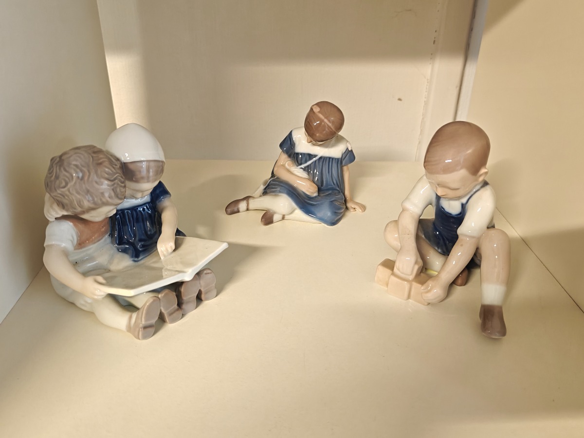 Bing & Grøndahl 3 børnefigurer