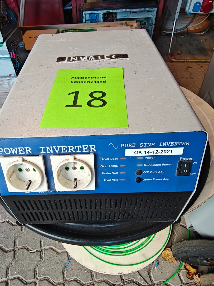 Invatec Pure sine inverter 1800W