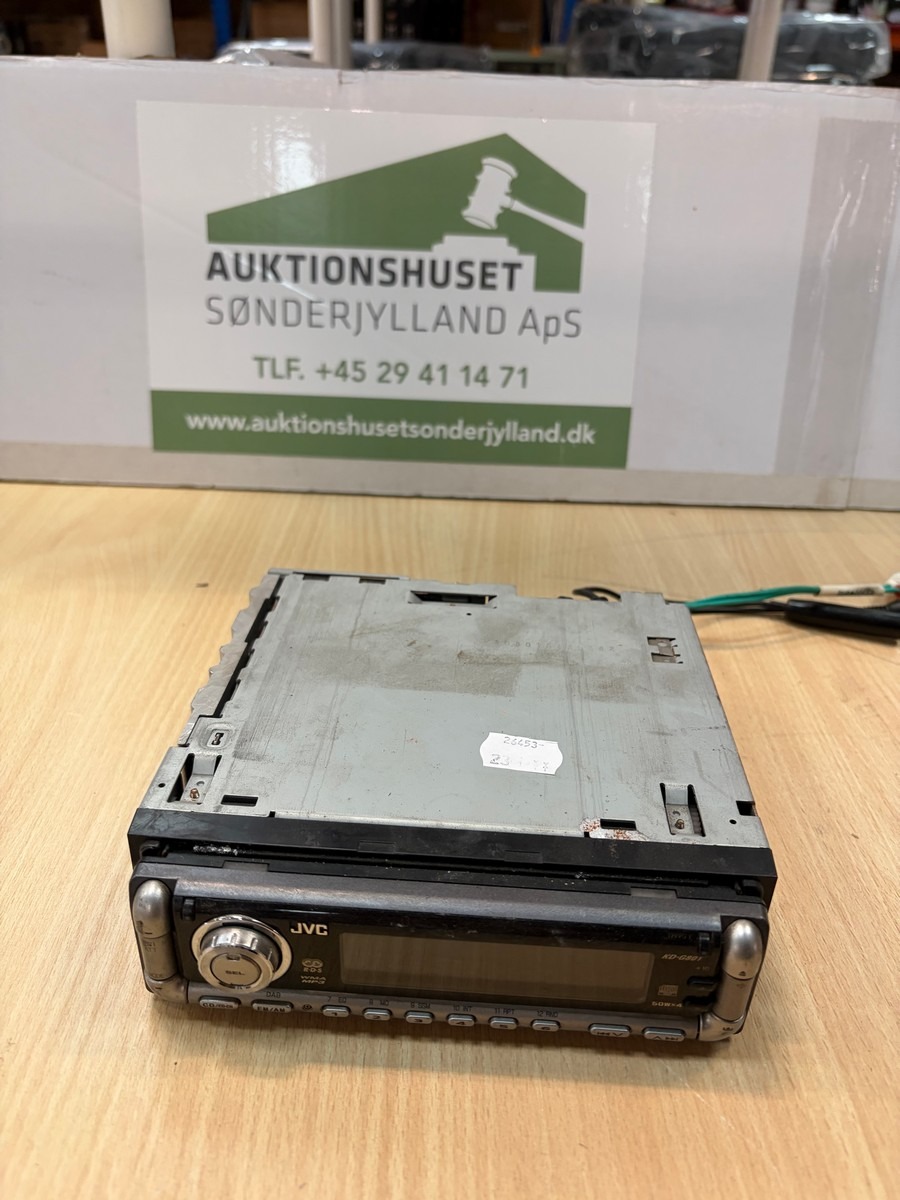 JVC KD-G801 bilradio med CD-afspiller – 4 x 50W