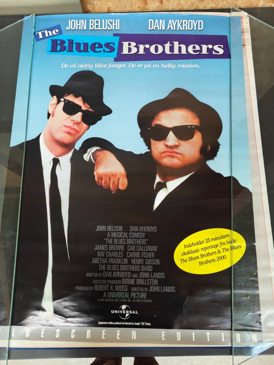 Filmplakater fra tidligere videobutik