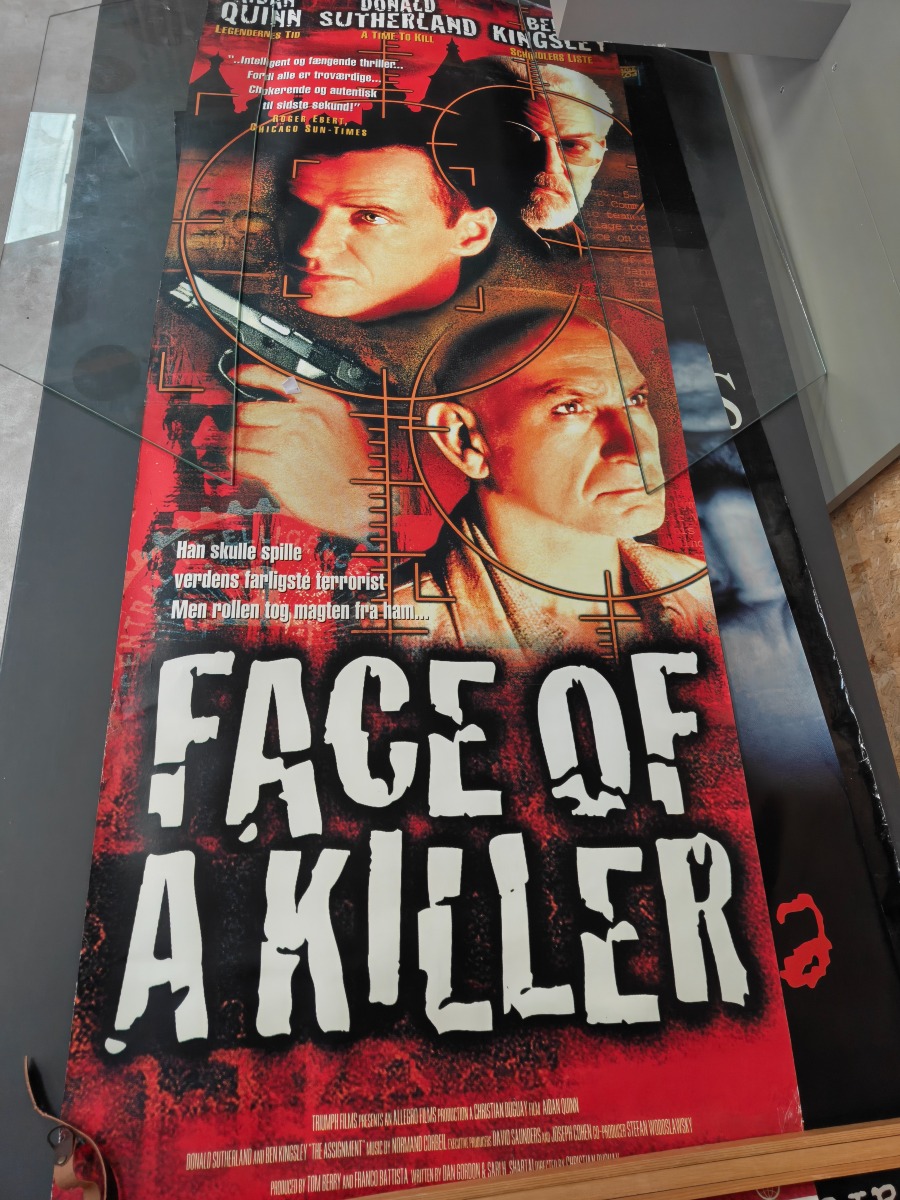 Filmplakater fra tidligere videobutik