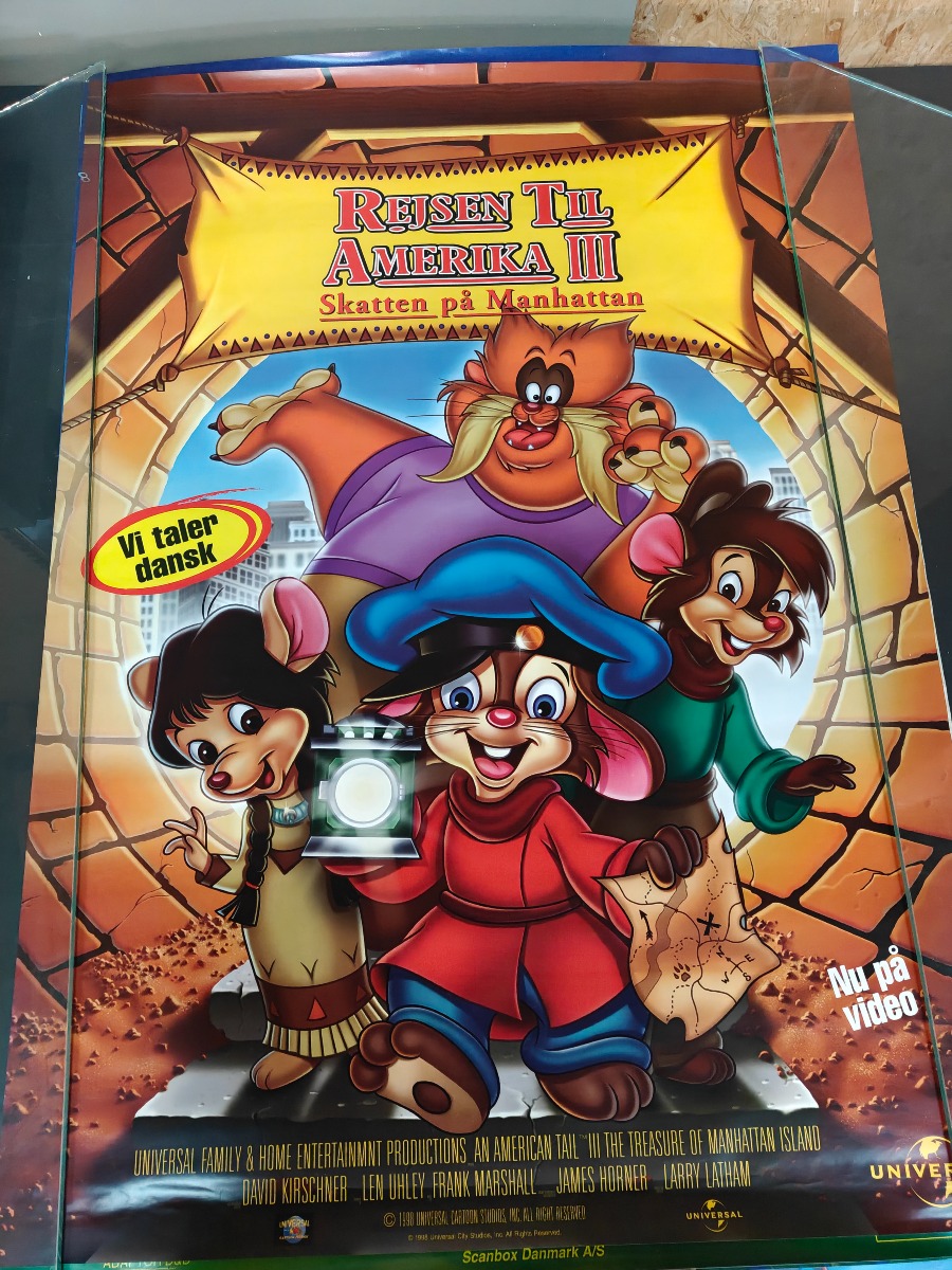 Filmplakater fra tidligere videobutik