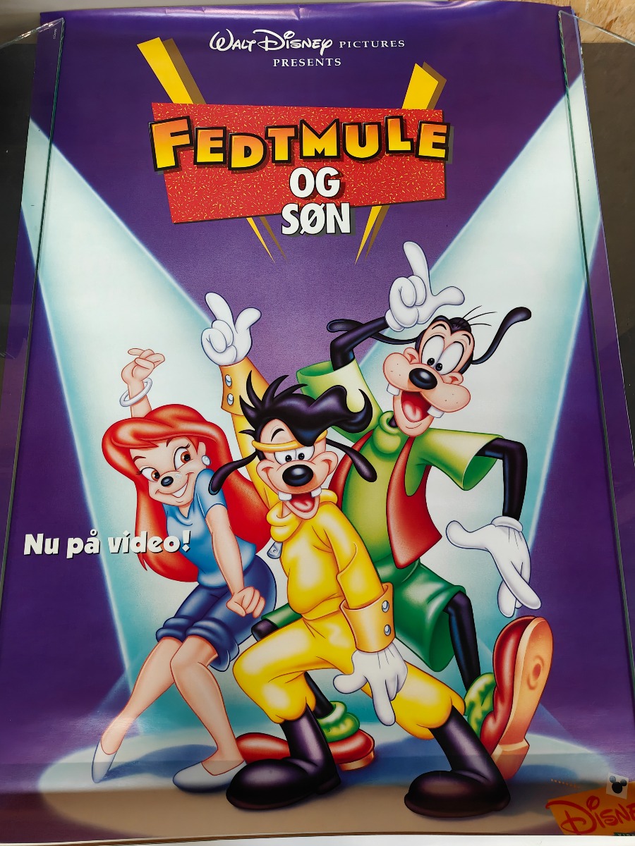 Filmplakater fra tidligere videobutik