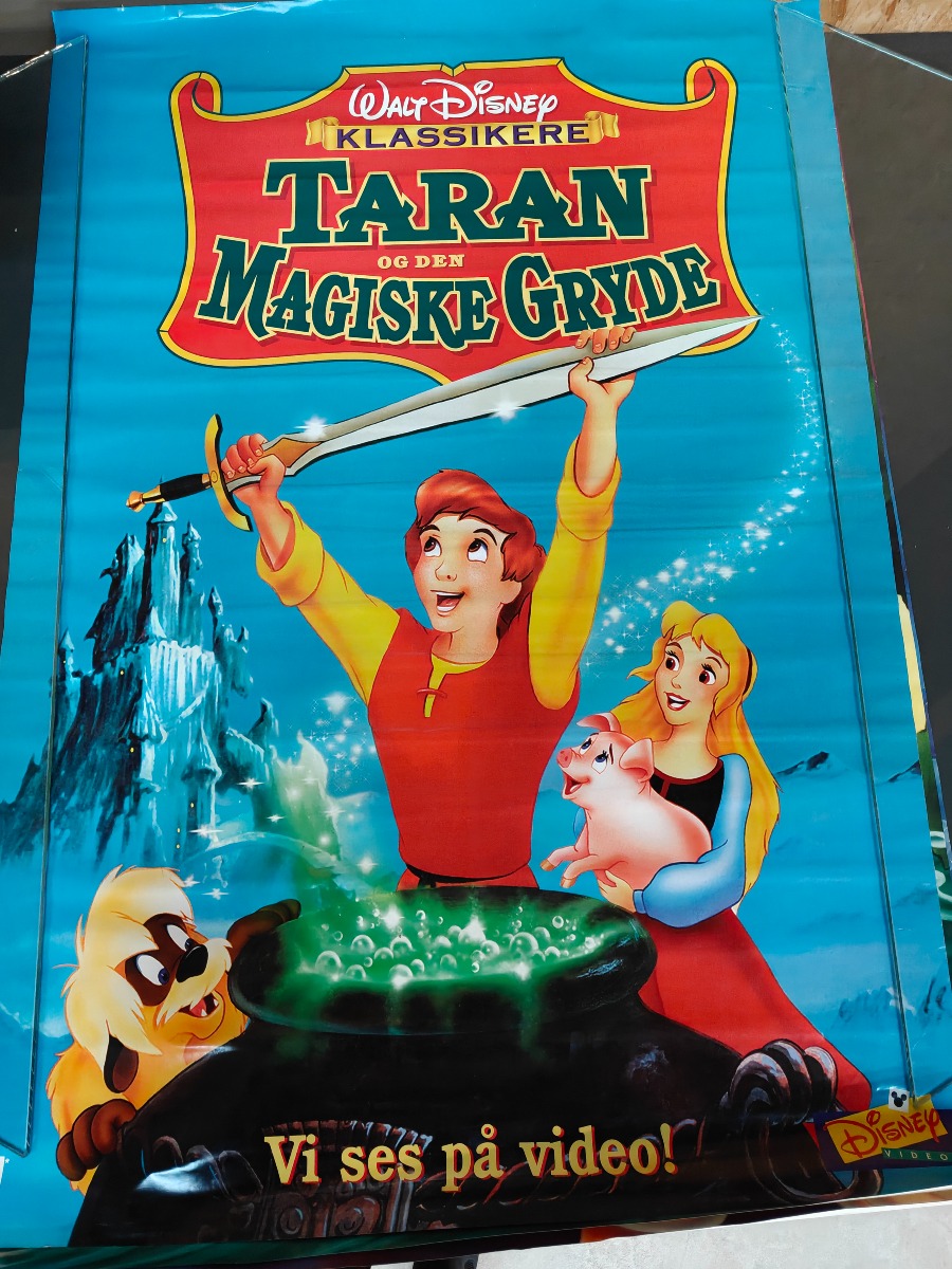 Filmplakater fra tidligere videobutik