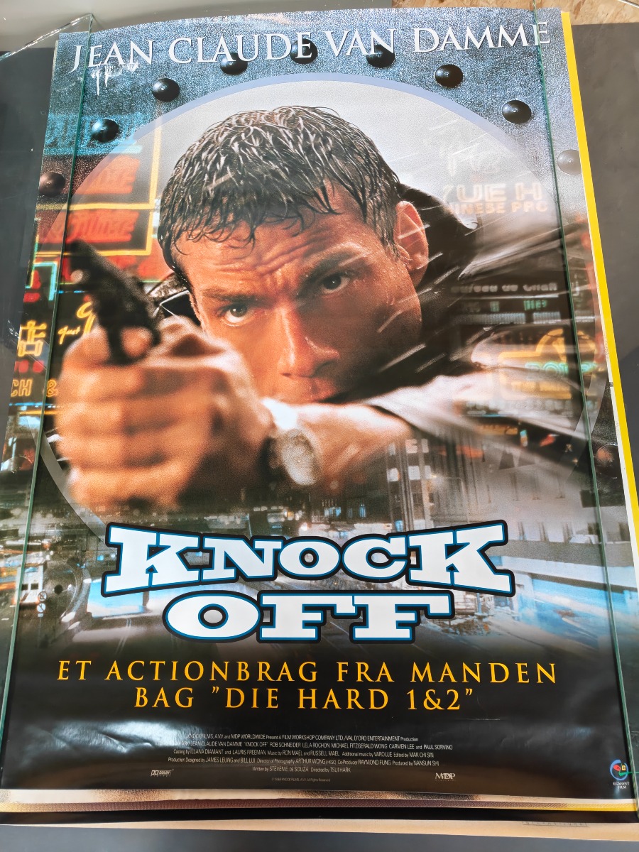 Filmplakater fra tidligere videobutik