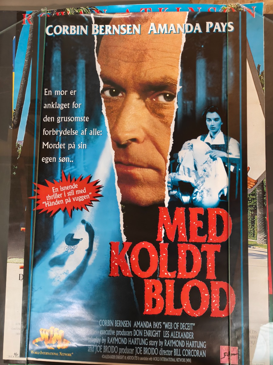 Filmplakater fra tidligere videobutik