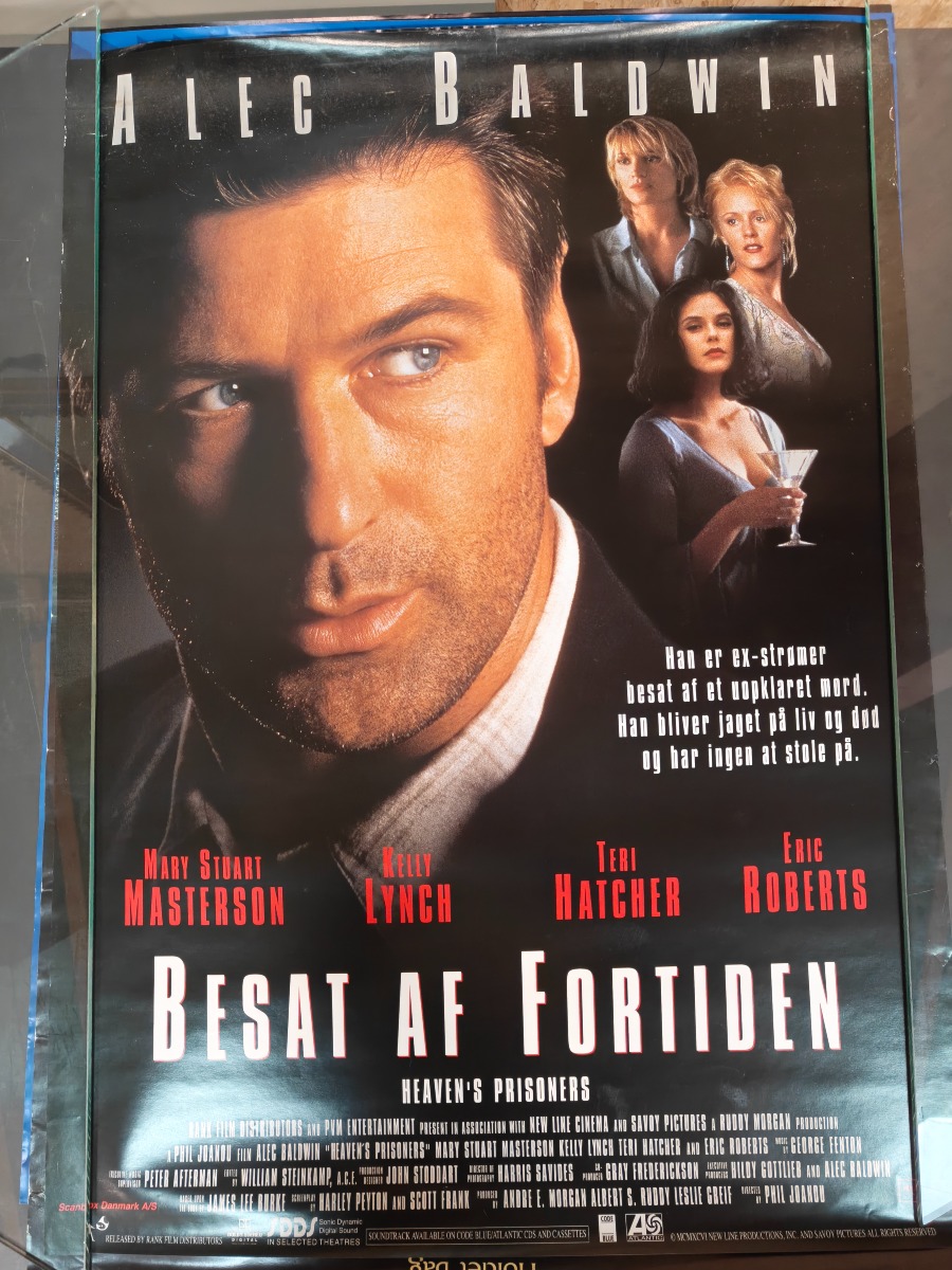 Filmplakater fra tidligere videobutik