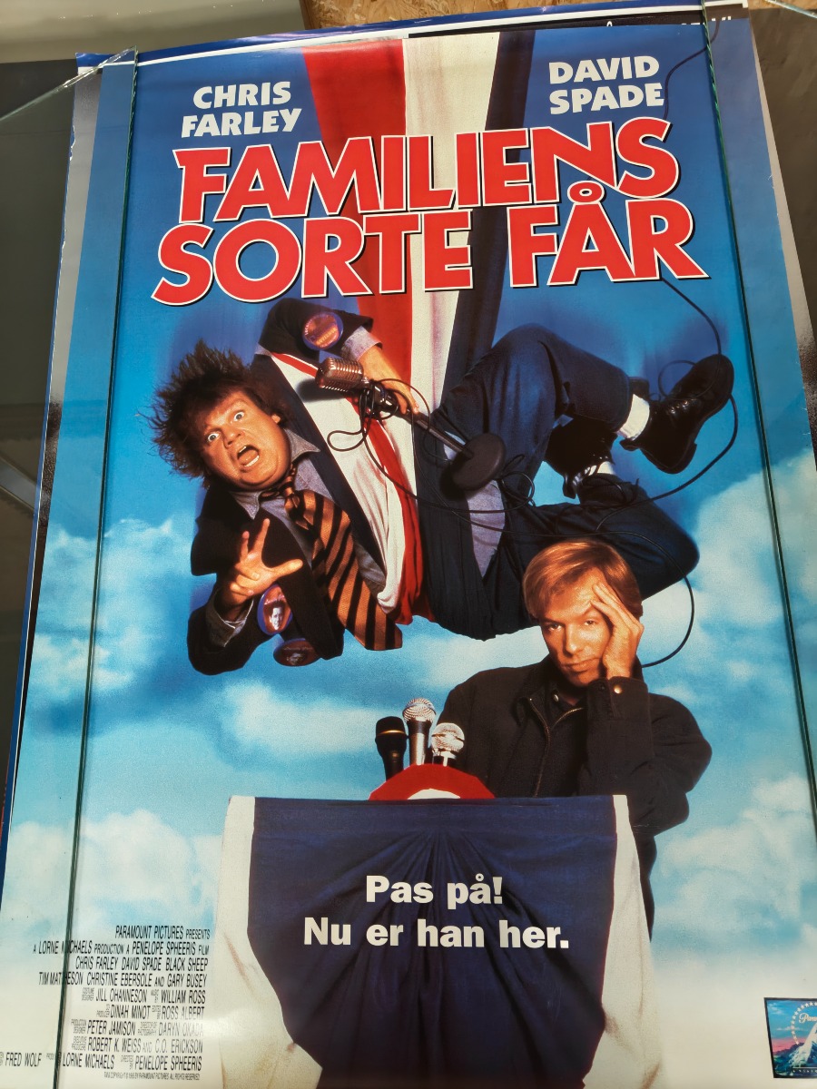 Filmplakater fra tidligere videobutik