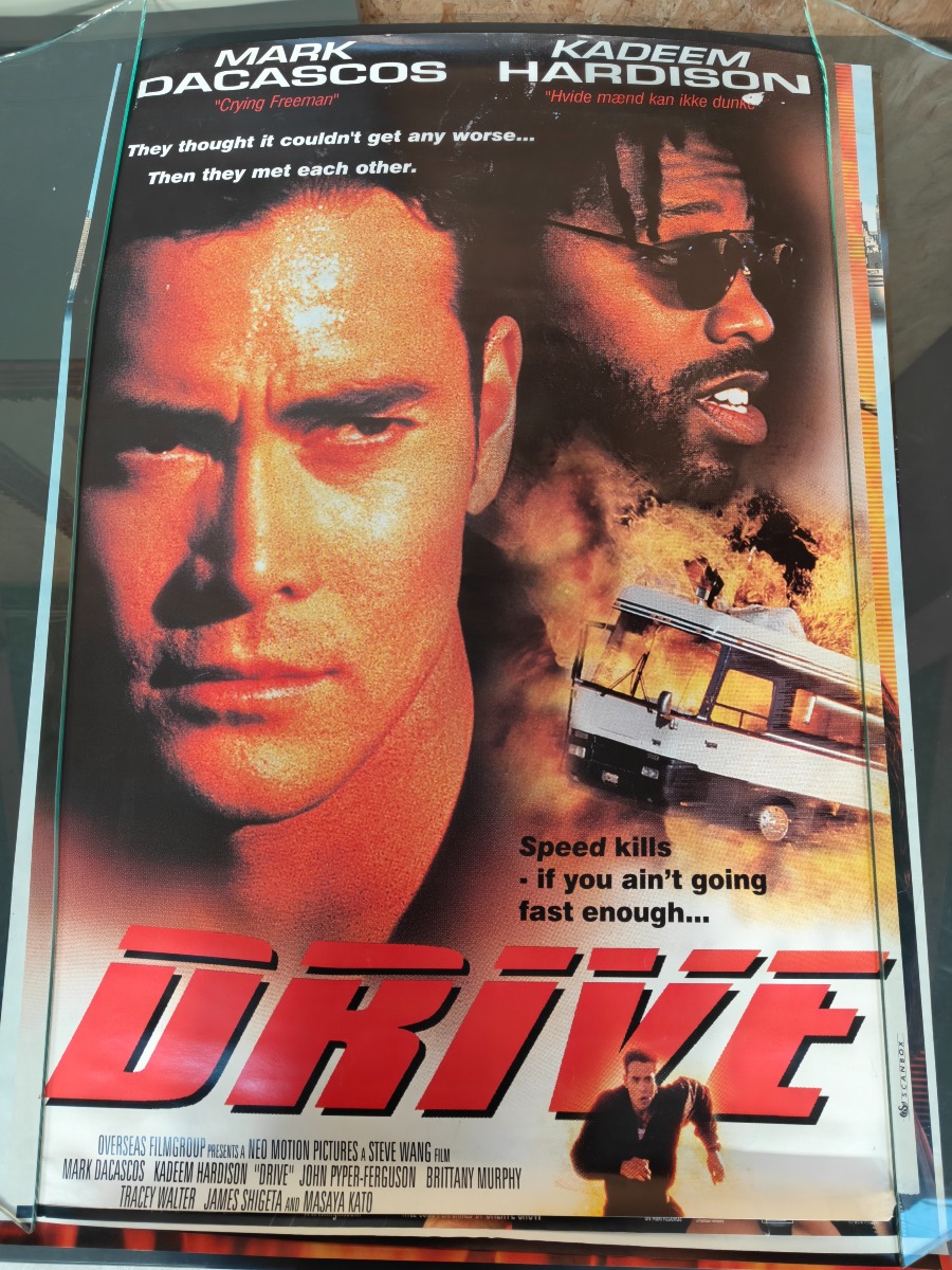 Filmplakater fra tidligere videobutik