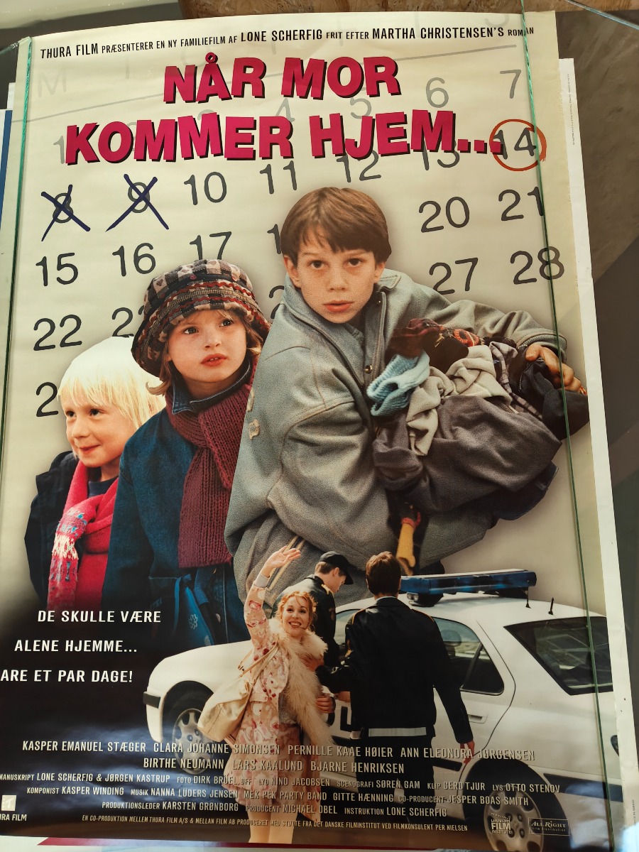 Filmplakater fra tidligere videobutik