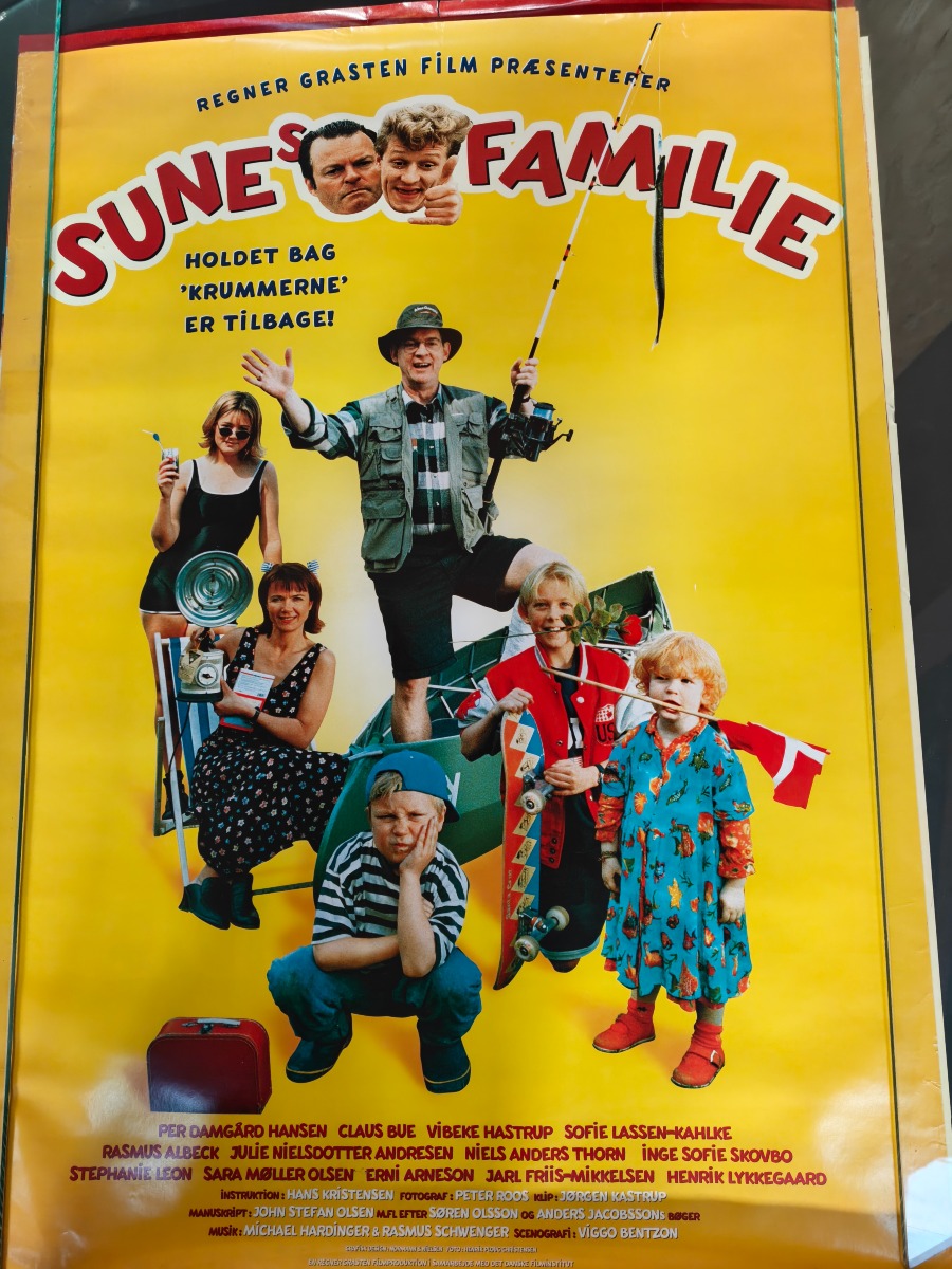 Filmplakater fra tidligere videobutik