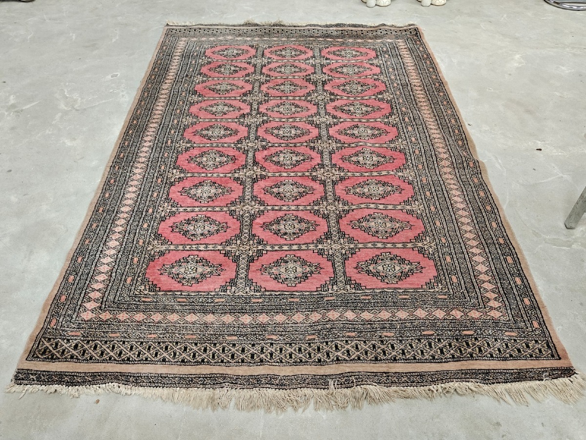 Bukhara tæppe 220 x 160 cm. 