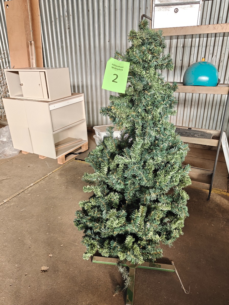 Kunstigt juletræ på fod, 150 cm