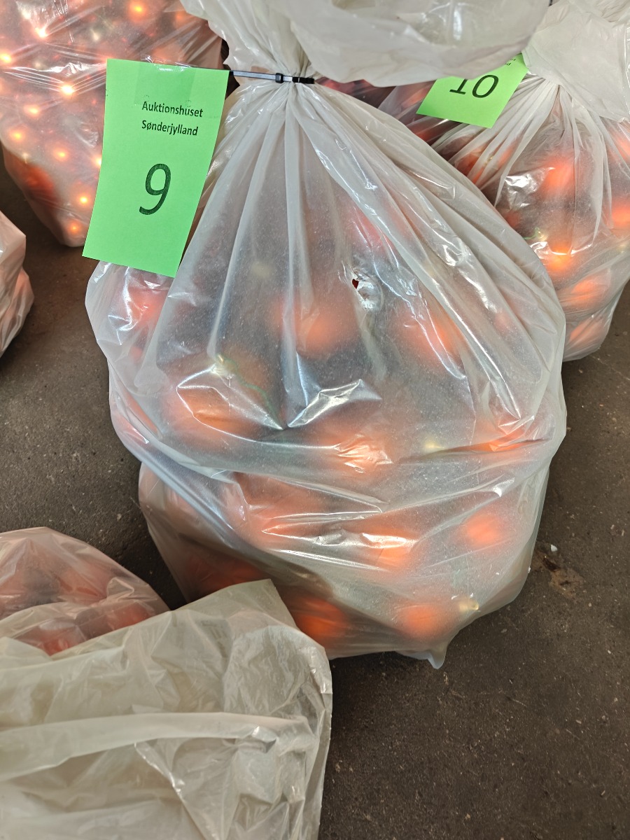 Diverse julekugler - kobber mat.